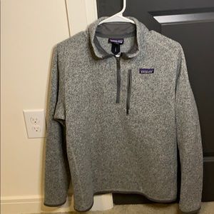 Gray Patagonia Half Zip